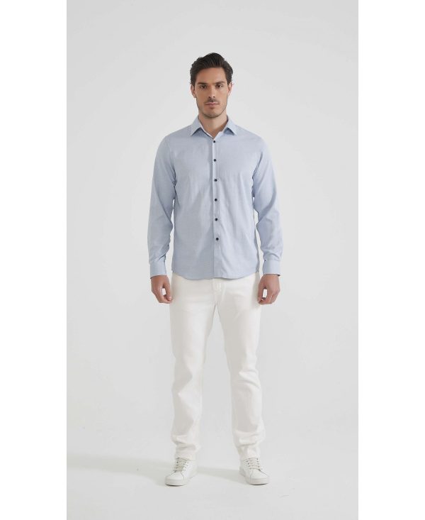 Mens Plane Shirt - 1501 - Image 4