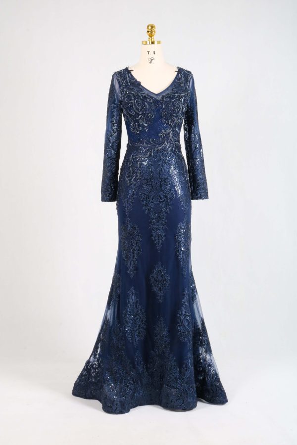 Elegant Sequin Evening Gown – TL-68 - Image 4