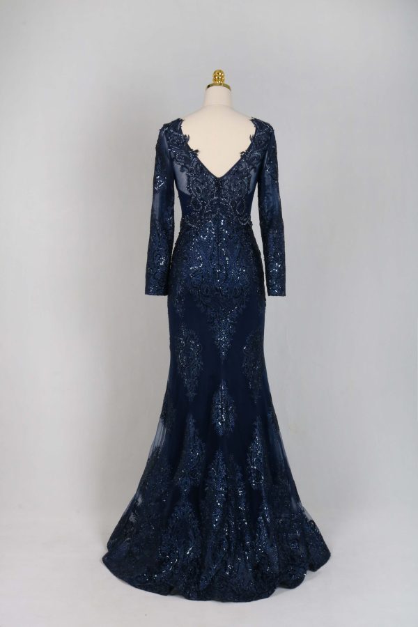 Elegant Sequin Evening Gown – TL-68 - Image 3