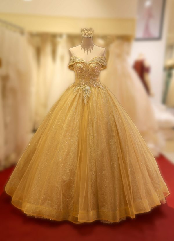 Elegant Wedding Dress - 4605 - Image 11