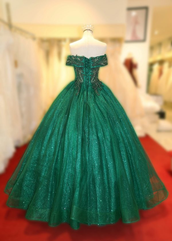 Elegant Wedding Dress - 4605 - Image 2