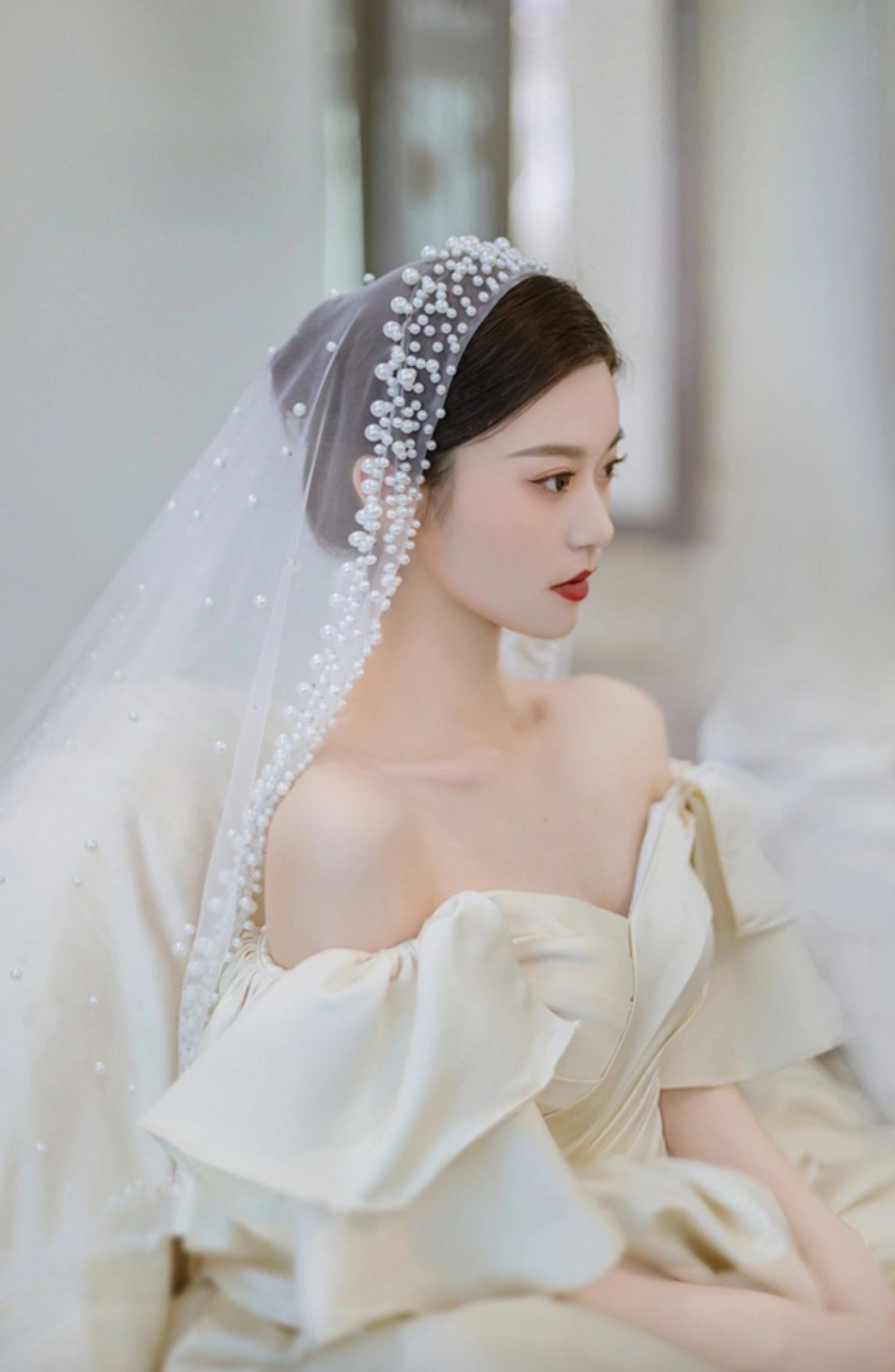 ivoire voile – premium wedding dress fabric (vl4930)