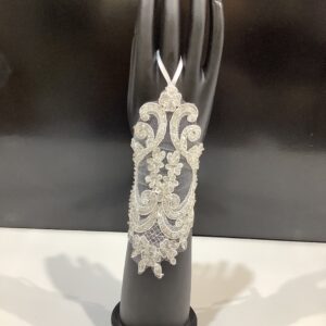 classic white satin bridal gloves – elbow length elegance g 100