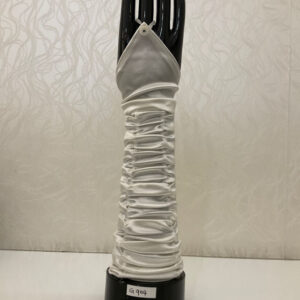 floral lace sheer wedding gloves – vintage white g 904