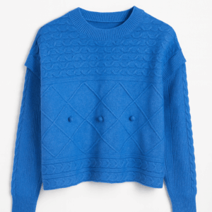 chiq mode women’s cable knit winter sweater